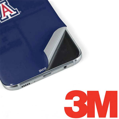 University of Arizona Primary Logo Blue Galaxy S8 Plus Skin