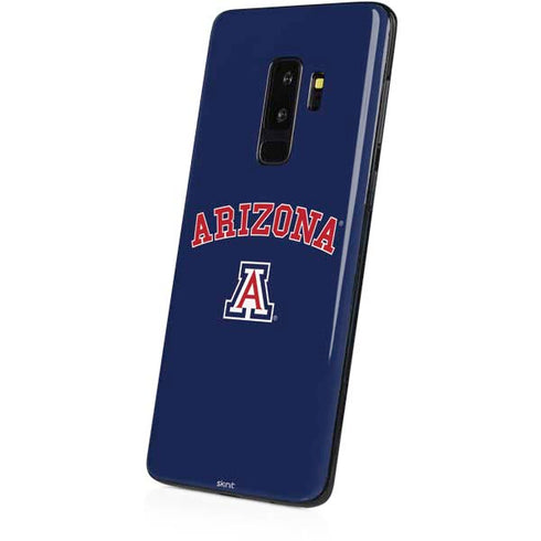 University of Arizona Primary Logo Blue Galaxy S9 Plus Skin