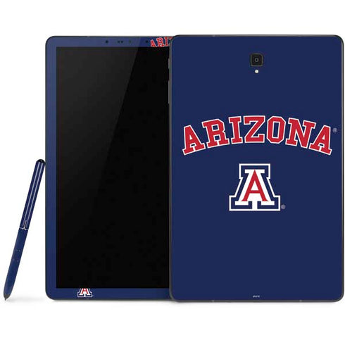 University of Arizona Primary Logo Blue Samsung Galaxy Tab Skin
