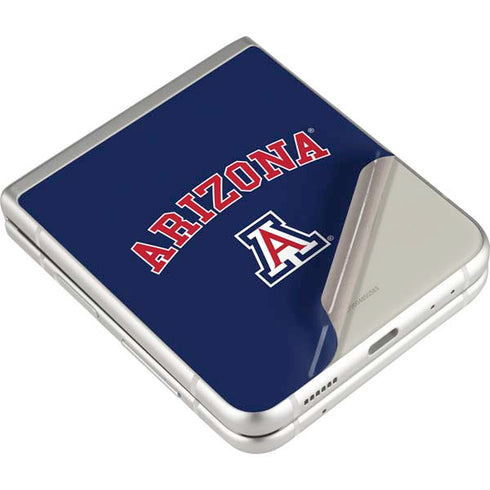 University of Arizona Primary Logo Blue Galaxy Z Flip4 5G Skin