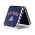 University of Arizona Primary Logo Blue Galaxy Z Flip5 5G Clear Case