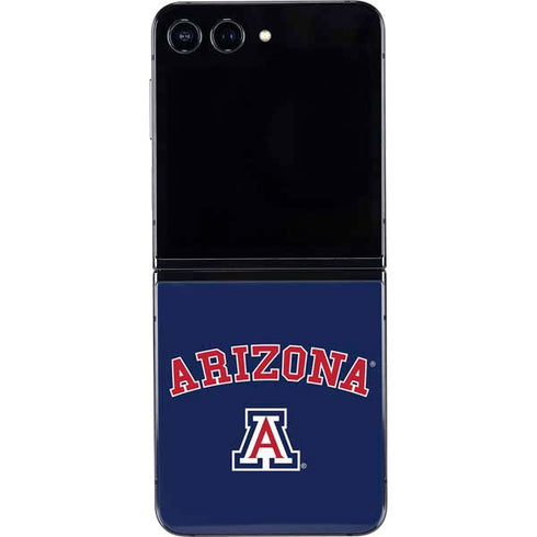 University of Arizona Primary Logo Blue Galaxy Z Flip5 5G Skin