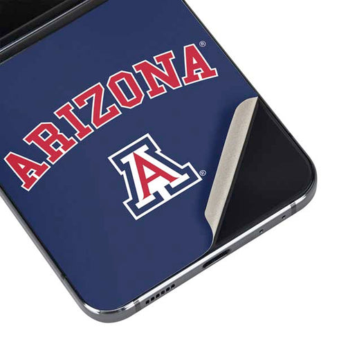 University of Arizona Primary Logo Blue Galaxy Z Flip5 5G Skin