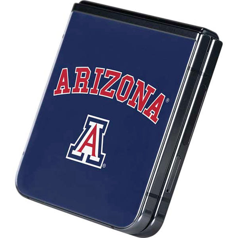 University of Arizona Primary Logo Blue Galaxy Z Flip5 5G Skin