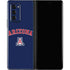 University of Arizona Primary Logo Blue Galaxy Z Fold2 5G Skin
