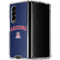 University of Arizona Primary Logo Blue Galaxy Z Fold4 5G Clear Case