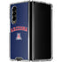 University of Arizona Primary Logo Blue Galaxy Z Fold4 5G Clear Case