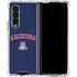 University of Arizona Primary Logo Blue Galaxy Z Fold4 5G Clear Case