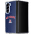 University of Arizona Primary Logo Blue Galaxy Z Fold5 5G Clear Case
