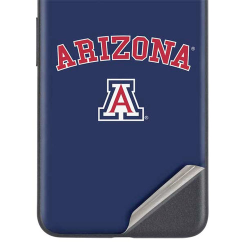 University of Arizona Primary Logo Blue Google Pixel 5a Skin
