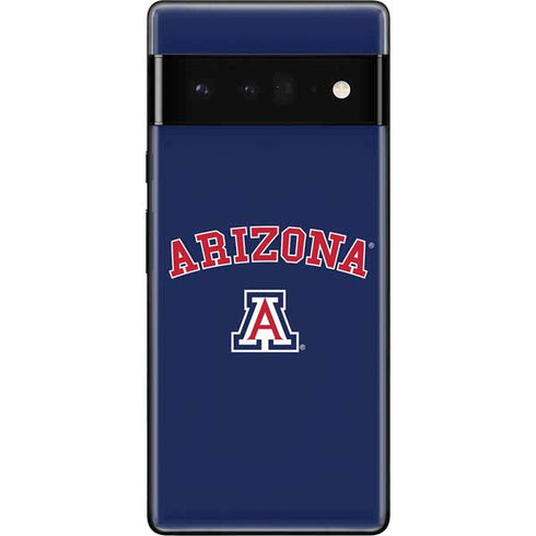 University of Arizona Primary Logo Blue Google Pixel 6 Pro Skin