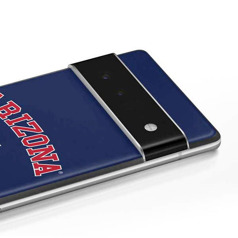 University of Arizona Primary Logo Blue Google Pixel 6 Pro Skin