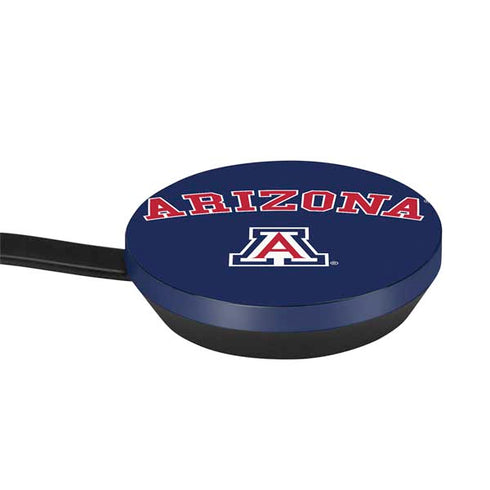 University of Arizona Primary Logo Blue Google Stadia Controller Skin