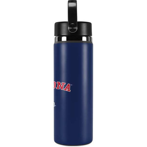 University of Arizona Primary Logo Blue Hydro Flask 20oz Wide Mouth Skin