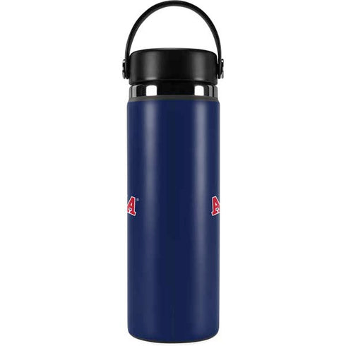University of Arizona Primary Logo Blue Hydro Flask 20oz Wide Mouth Skin
