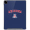 University of Arizona Primary Logo Blue iPad Pro 12.9in (2020) Clear Case