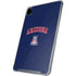 University of Arizona Primary Logo Blue iPad Pro 12.9in (2020) Clear Case