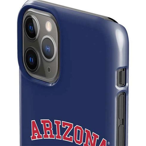 University of Arizona Primary Logo Blue iPhone 11 Pro Lite Case
