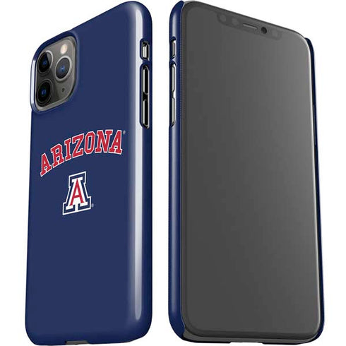 University of Arizona Primary Logo Blue iPhone 11 Pro Lite Case