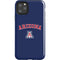 University of Arizona Primary Logo Blue iPhone 11 Pro Max Impact Case