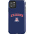 University of Arizona Primary Logo Blue iPhone 11 Pro Max Impact Case