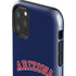 University of Arizona Primary Logo Blue iPhone 11 Pro Max Impact Case