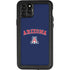 University of Arizona Primary Logo Blue iPhone 11 Pro Max Waterproof Case