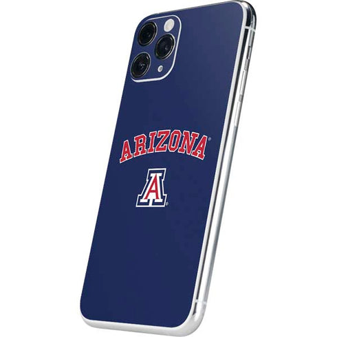 University of Arizona Primary Logo Blue iPhone 11 Pro Skin