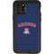 University of Arizona Primary Logo Blue iPhone 11 Pro Waterproof Case