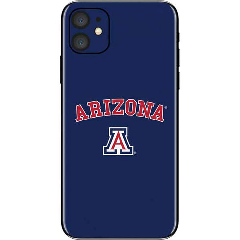 University of Arizona Primary Logo Blue iPhone 11 Skin