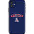 University of Arizona Primary Logo Blue iPhone 11 Skin
