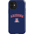 University of Arizona Primary Logo Blue iPhone 12 Mini Impact Case