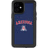 University of Arizona Primary Logo Blue iPhone 12 Mini Waterproof Case
