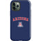 University of Arizona Primary Logo Blue iPhone 12 Pro Impact Case
