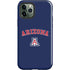 University of Arizona Primary Logo Blue iPhone 12 Pro Impact Case
