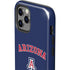 University of Arizona Primary Logo Blue iPhone 12 Pro Impact Case