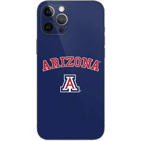 University of Arizona Primary Logo Blue iPhone 12 Pro Max Skin