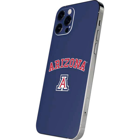 University of Arizona Primary Logo Blue iPhone 12 Pro Max Skin