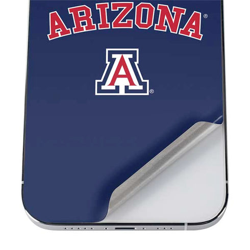 University of Arizona Primary Logo Blue iPhone 12 Pro Max Skin