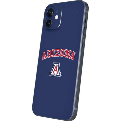 University of Arizona Primary Logo Blue iPhone 12 Skin