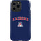 University of Arizona Primary Logo Blue iPhone 13 Pro Max Impact Case