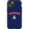 University of Arizona Primary Logo Blue iPhone 14 Impact Case