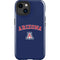 University of Arizona Primary Logo Blue iPhone 14 Plus Impact Case