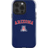 University of Arizona Primary Logo Blue iPhone 14 Pro Impact Case