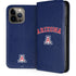 University of Arizona Primary Logo Blue iPhone 14 Pro Max Folio Case