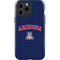 University of Arizona Primary Logo Blue iPhone 14 Pro Max Impact Case