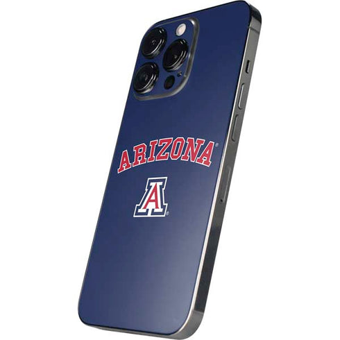 University of Arizona Primary Logo Blue iPhone 14 Pro Max Skin