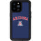University of Arizona Primary Logo Blue iPhone 14 Pro Max Waterproof Case
