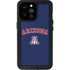 University of Arizona Primary Logo Blue iPhone 14 Pro Max Waterproof Case