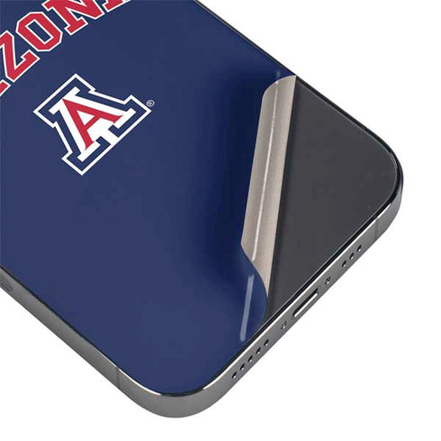 University of Arizona Primary Logo Blue iPhone 14 Pro Skin